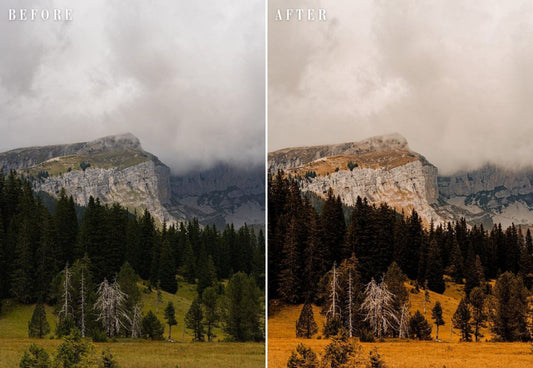 2022 Autumn Lightroom Presets For Mobile And Desktop, Warm Presets For Iphone and Android